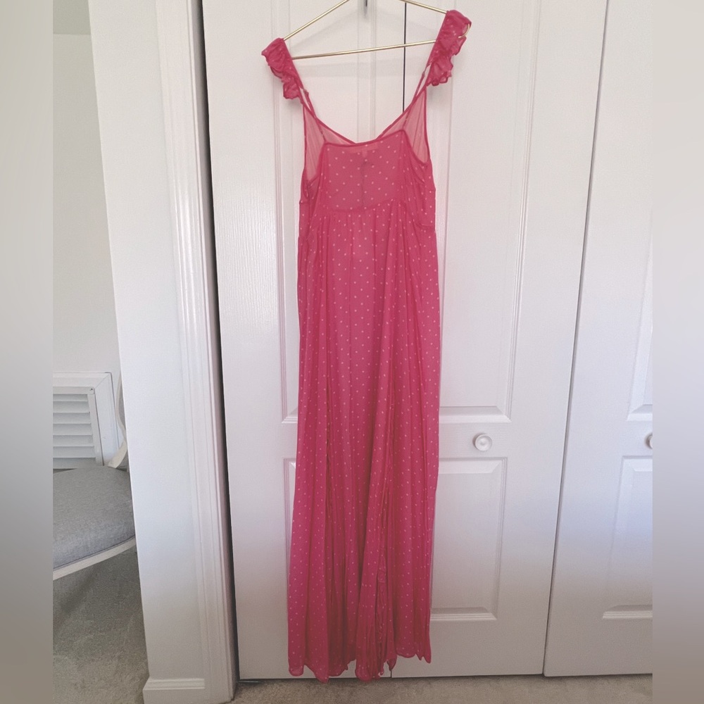 Loveshackfancy Junia Ruffled Polka-Dot Chiffon Ma… - image 6